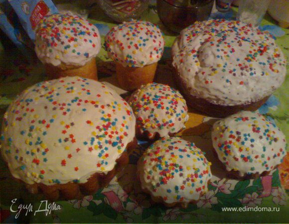 Пасхальные куличи