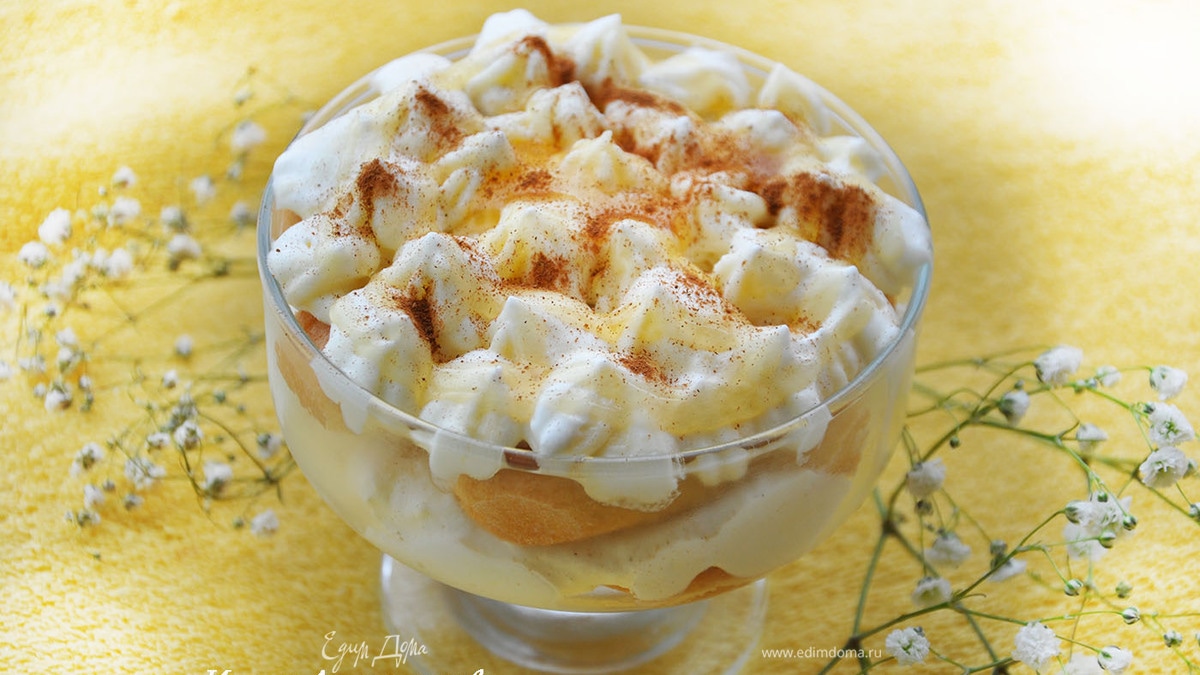 Тирамису с медом и корицей