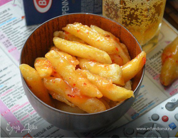 Макароны в пивном кляре Макароны в пивном кляре