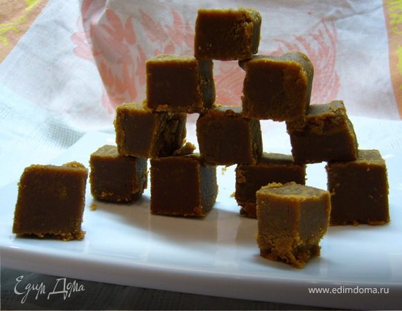 Помадка из арахисовой пасты Помадка из арахисовой пасты