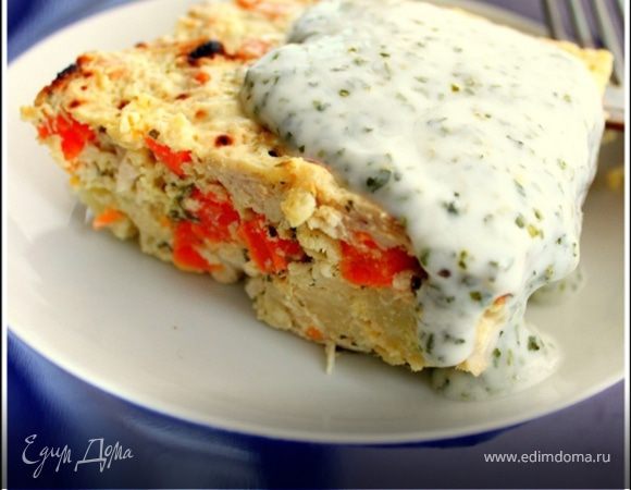 Запеканка из куриных грудок