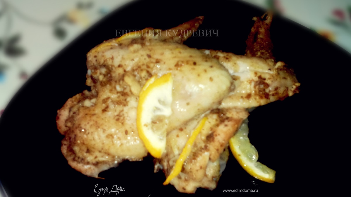 Курица в маринаде с лимоном