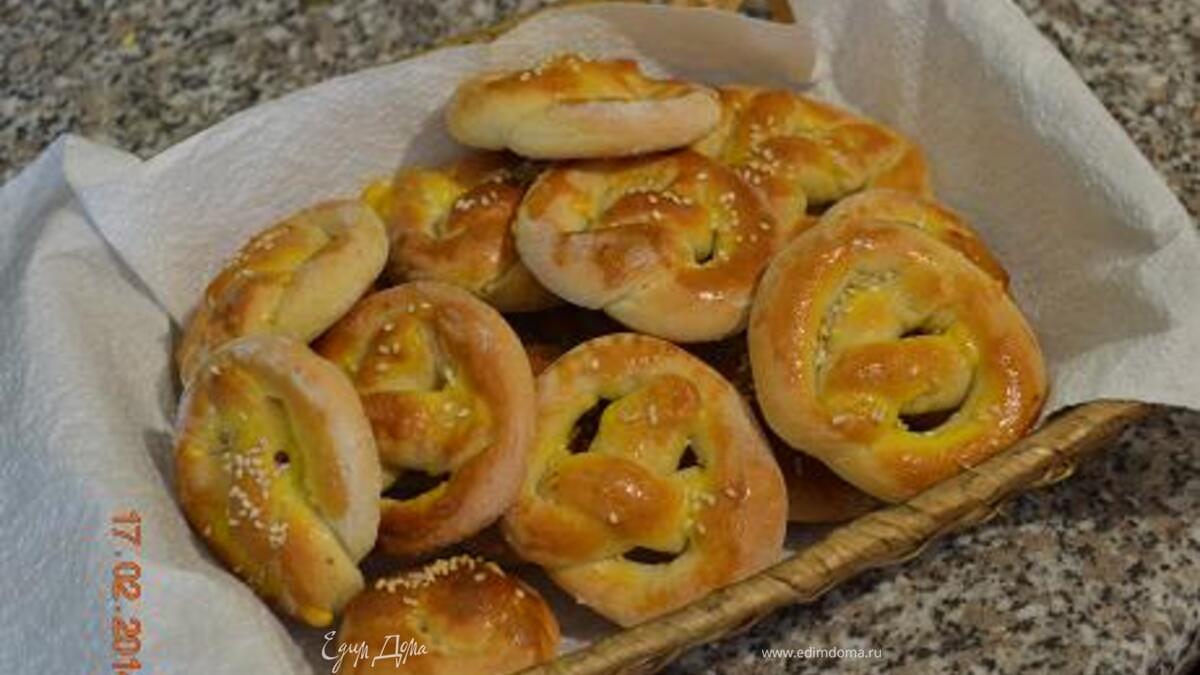 Чесночные крендельки