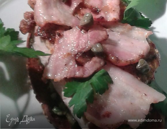 Бутерброд с курицей "Мексиканские мотивы"