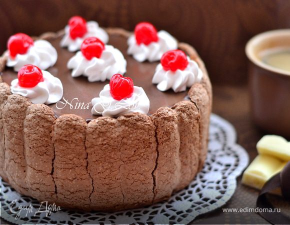 Шоколадный тирамису с вишневым ликером