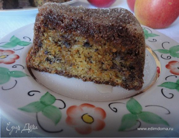 Морковно-банановый кекс Морковно-банановый кекс