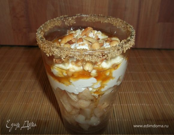 Творожный мусс с грушей Творожный мусс с грушей