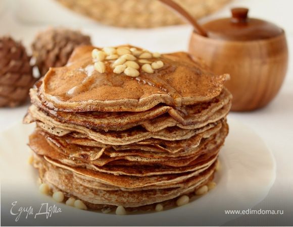 Блины на муке из кедровых орешков
