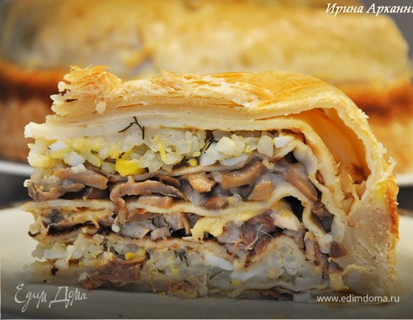 Курник — блинный пирог по-старорусски Курник — блинный пирог по-старорусски