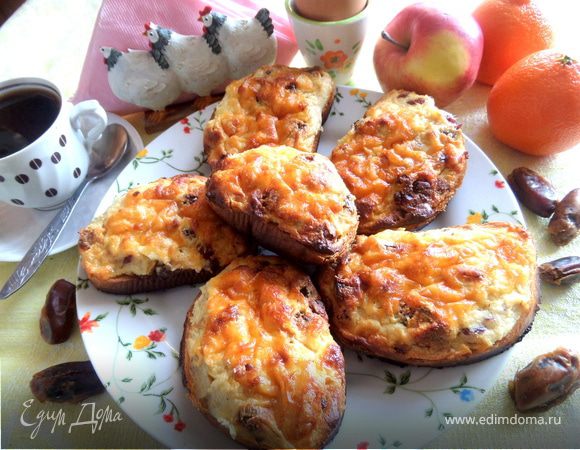 Горячие творожные гренки Горячие творожные гренки