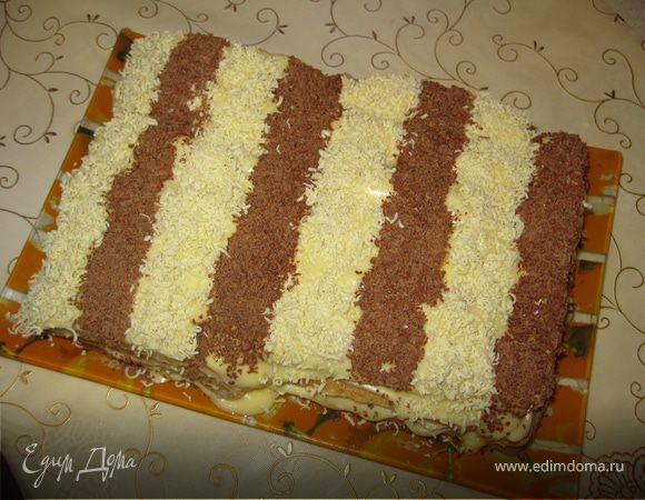 Тирамису-торт "Черно-белая зима" Тирамису-торт "Черно-белая зима"