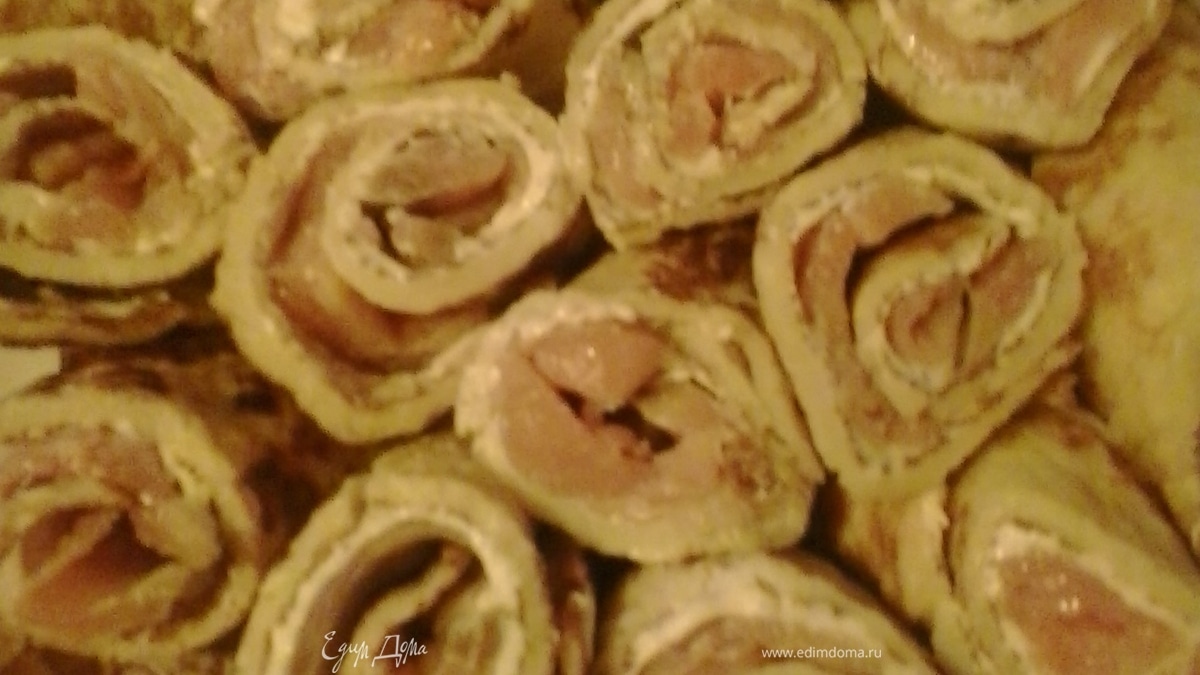 Блинные рулетики