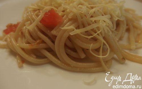Рецепт Спагетти с помидорами