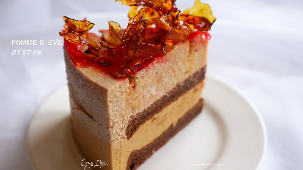 Торт-мусс "Яблоко Евы" (Pomme d`Eve)