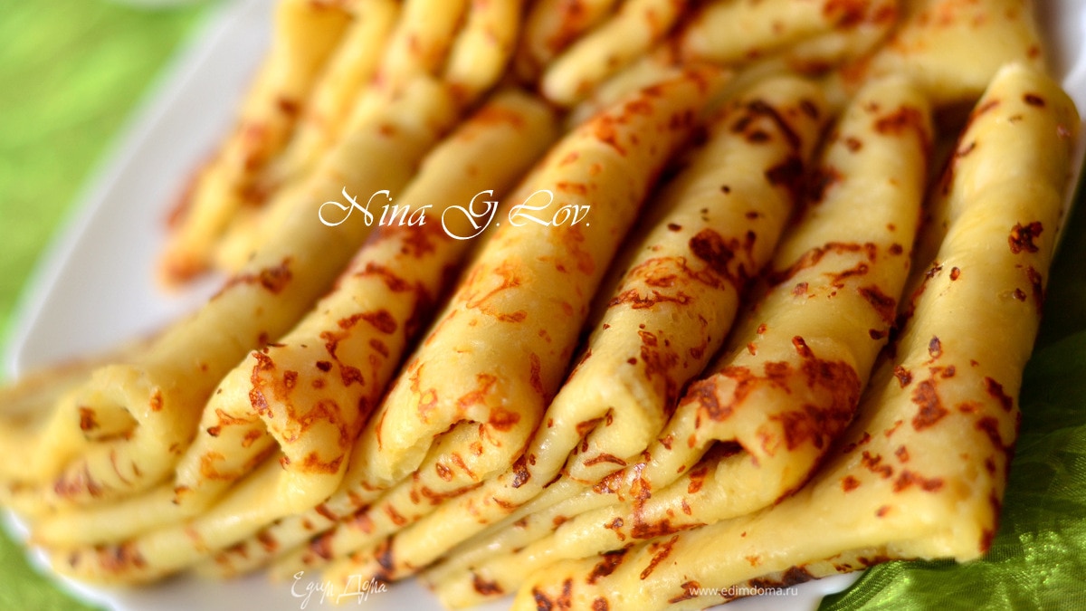 Сырные блинчики