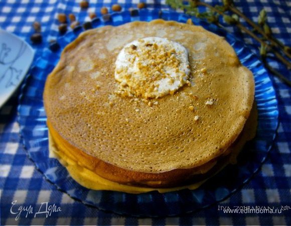 Заварные блины на йогурте Заварные блины на йогурте