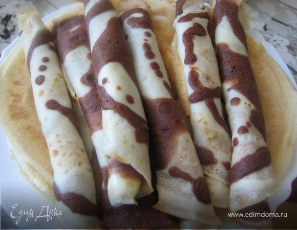 Блины "Зебра" Блины "Зебра"