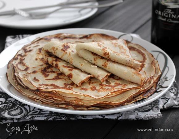 Блинчики со сливочным ликером Блинчики со сливочным ликером