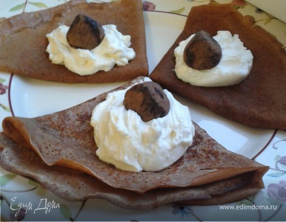 Блинчики "А-ля тирамису" Блинчики "А-ля тирамису"