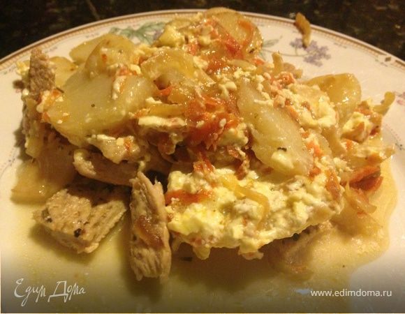 Свинина под шубой в духовке