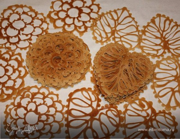Карамельно-ажурные блины