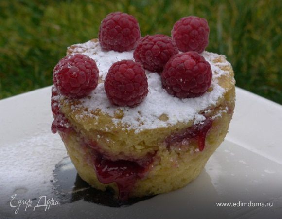 Малиновые маффины Малиновые маффины