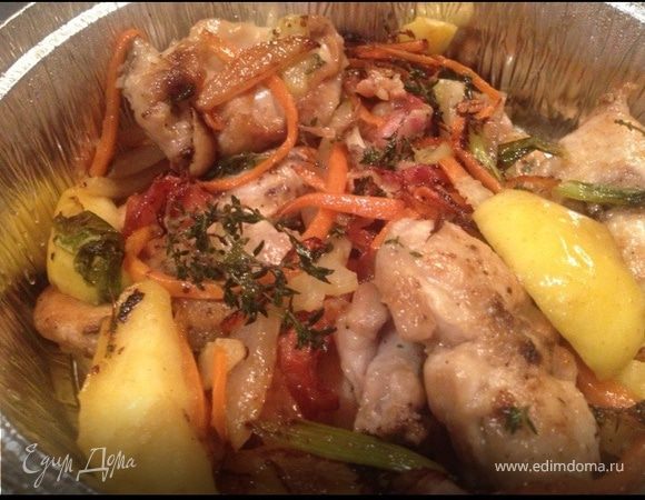 Кролик в белом вине Кролик в белом вине