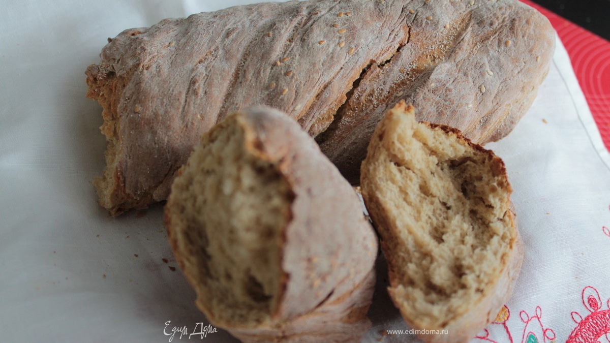 Медовый крученый хлеб на рассоле