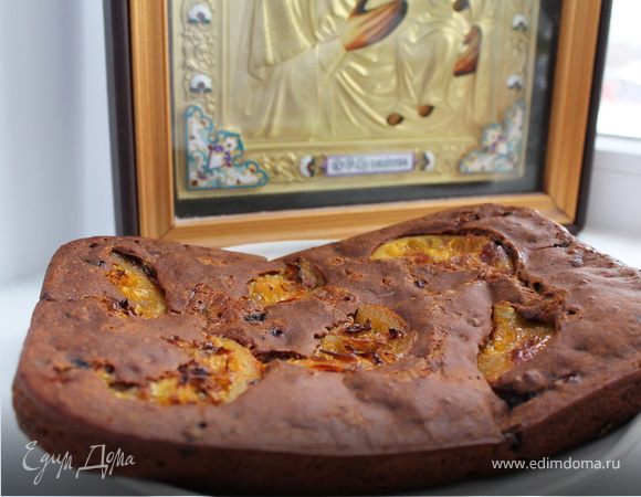 Медово-брусничная коврижка