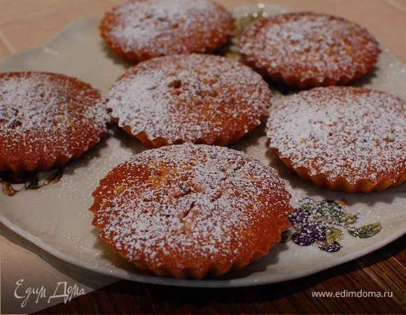 Лимонные тарталетки с кедровыми орешками