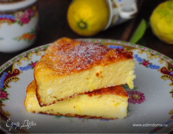 Творожно-кокосовая запеканка