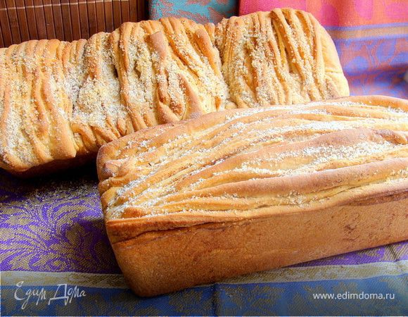 Молочный хлеб из цельнозерновой муки Молочный хлеб из цельнозерновой муки