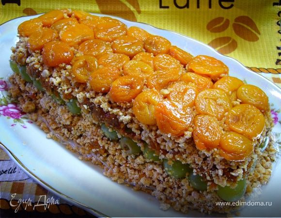 Марципановое полено Марципановое полено