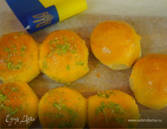 Пампушки с чесноком