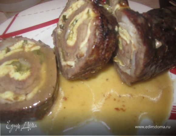 Рулет мясной "По-чешски" Рулет мясной "По-чешски"