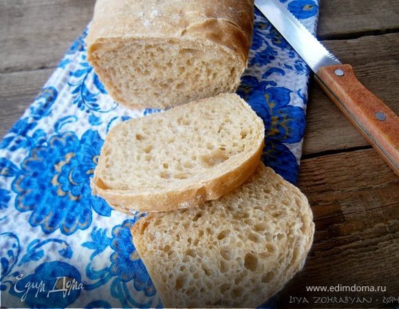 Деревенский хлеб из смешанной муки