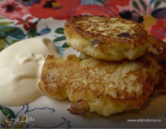 Сырники с рисом и изюмом 