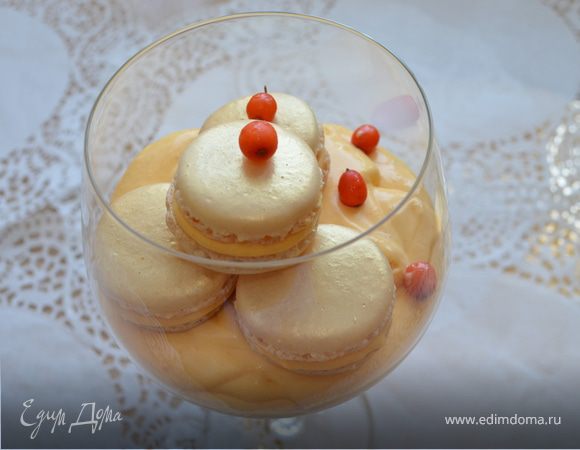 Облепиховая и лавандовая начинки для макаронс