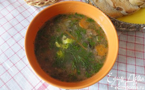 Рецепт Грибной суп с фенхелем