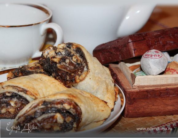 Украинские кифлики (постная выпечка)