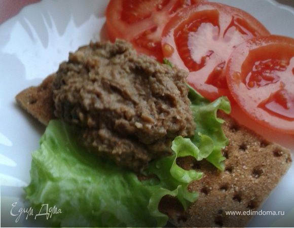 Паштет из чечевицы с кешью и черносливом Паштет из чечевицы с кешью и черносливом