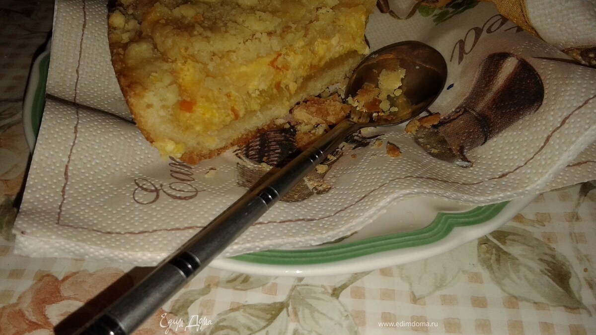 Творожник с цитрусовой начинкой