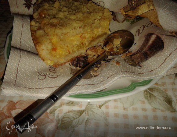 Творожник с цитрусовой начинкой Творожник с цитрусовой начинкой