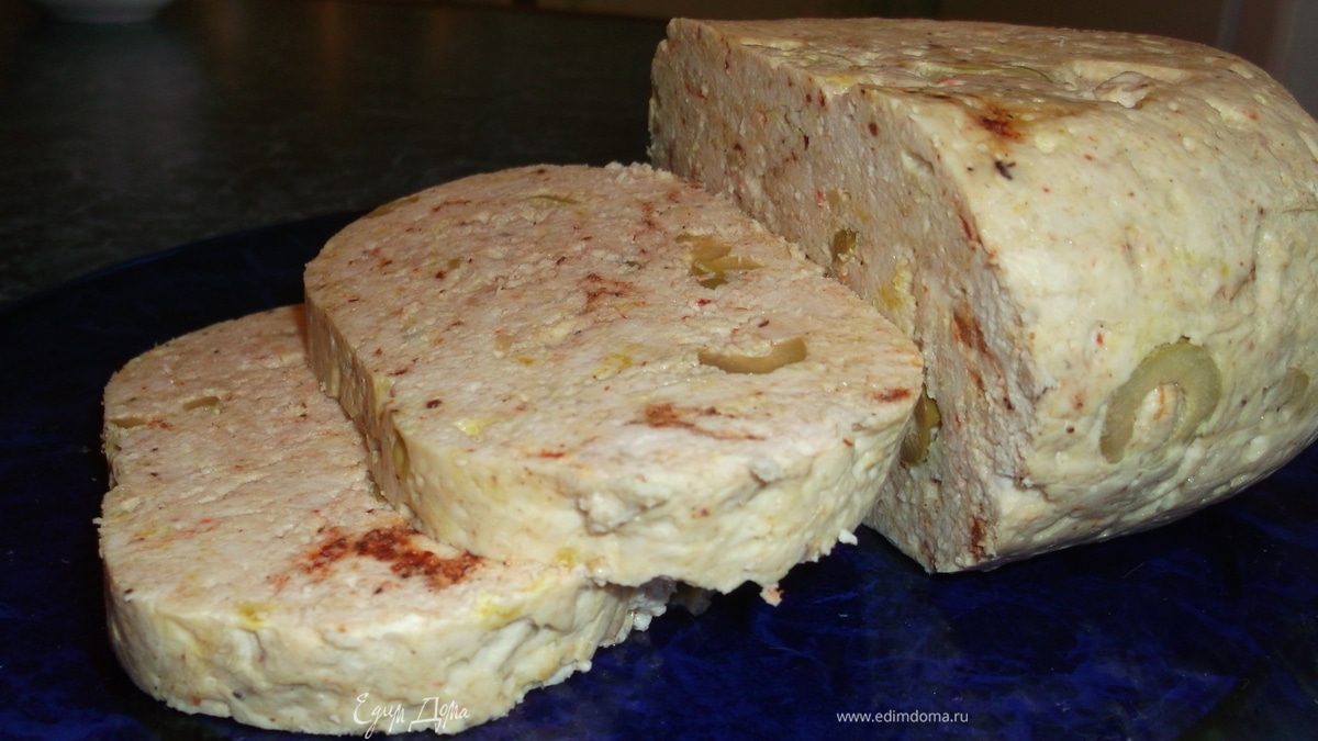 Домашняя куриная колбаска