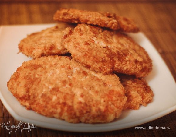 Котлетки из крабовых палочек с сыром