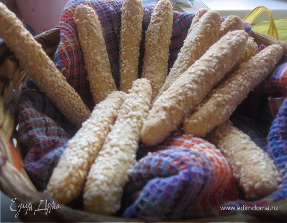 Сырные палочки в кунжуте Сырные палочки в кунжуте