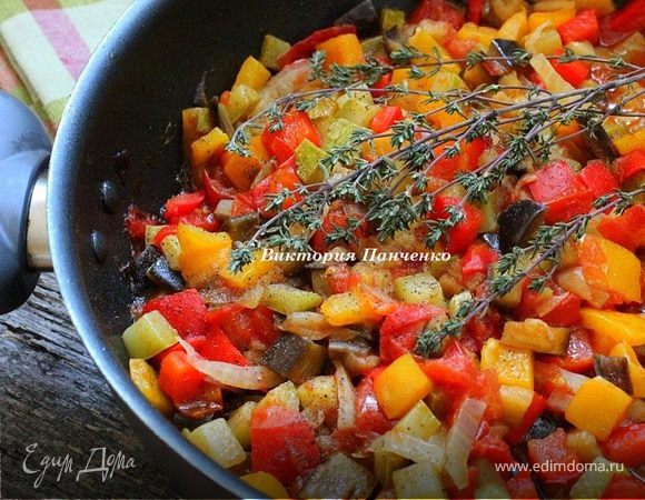 Овощное рагу Писто манчего (Pisto manchego) Овощное рагу Писто манчего (Pisto manchego)