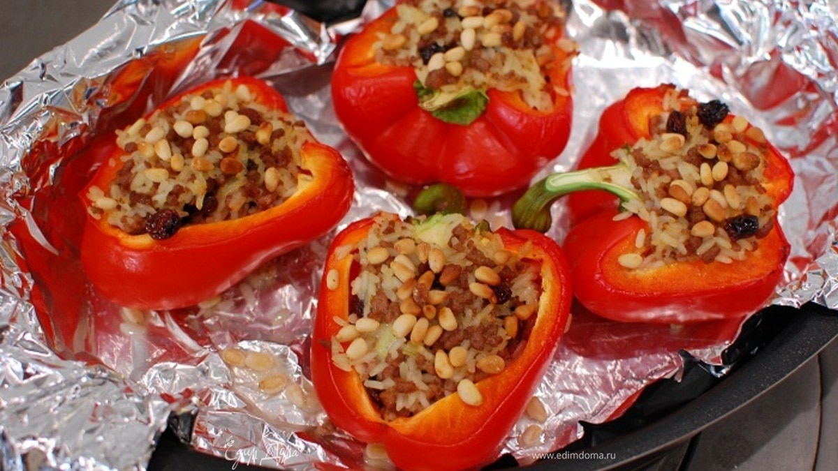 Фаршированный перец — Пошаговый рецепт приготовления с фото 2026 | Простые и вкусные рецепты в домашних условиях EdimDoma.ru