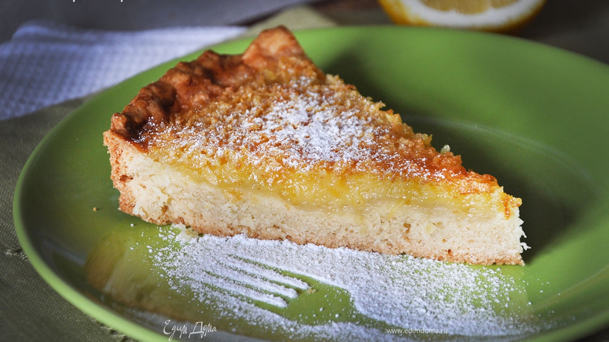 Лимонный тарт