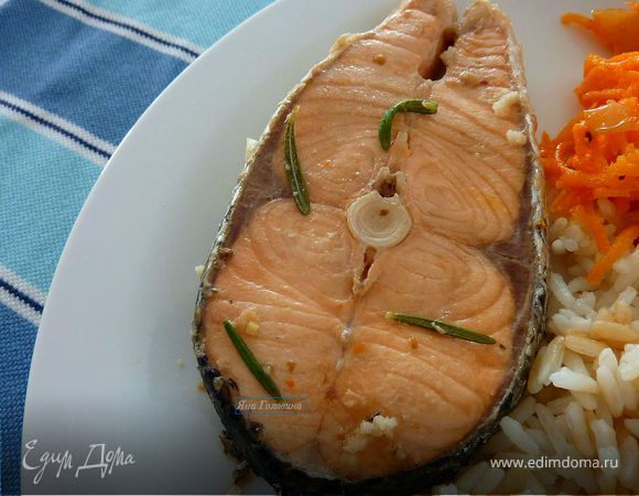 Семга, варенная в пакете Семга, варенная в пакете